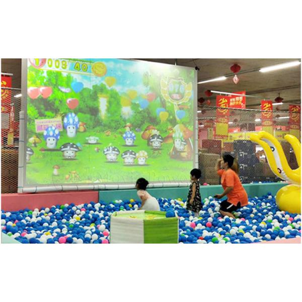 Children Indoor Playground Interactive Wall Projection Game Easy Operated Vr Park Equipment