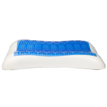 Winter Warm Gel Infused Memory Foam Pillow , Summer Cool Memory Foam Bed Pillows