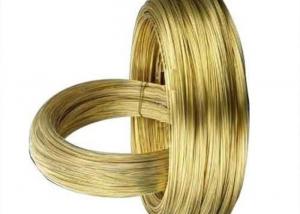 China Golden 1mm 2mm Brass Wire For Jewelry Or Crafts Customized factory