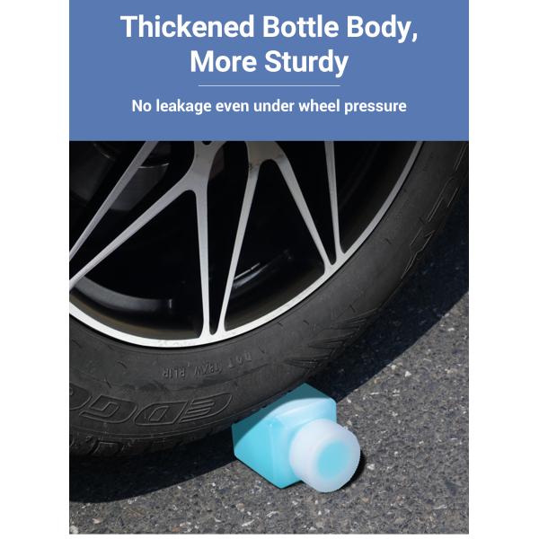 250ml HDPE Plastic Bottles for Chemical Detergent and Pesticide Seal The Square Bottle