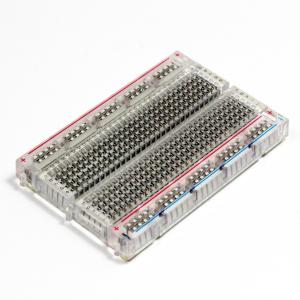 China Experimentation Transparent Breadboard , Simple Electronic Breadboard Projects factory