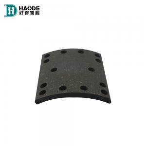 China HAODE International 14-Hole Steel Wool Fiber Truck Brake Pads with 15-30 Days Delivery factory