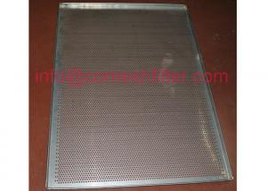 China Food Grade Stainless Wire Mesh Food Dehydrator Tray Size Customized factory