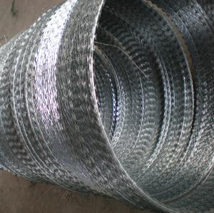 China Hot dipped galvanized razor barbed wire iron razor barbed wire factory