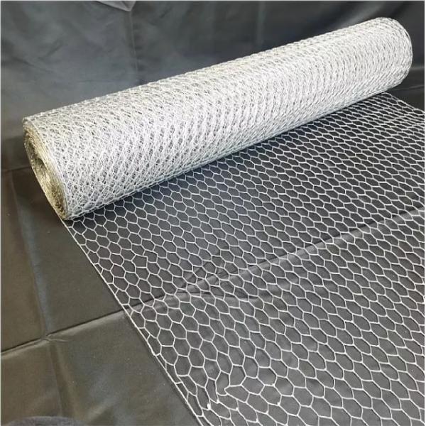 Fence Iron BWG27 Chicken Hexagonal Wire Mesh Pvc Coated Anti Corrosion