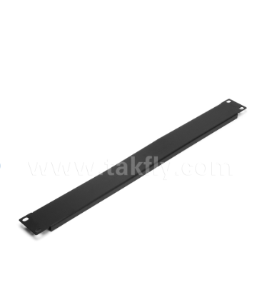 1U Blank Patch Panel – 19" Rack Mount Filler Panel
