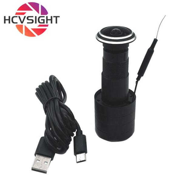 Mini Wifi Door Peephole Camera Card Intercom Home 1080P Wide Angle Cat's Eye Camera