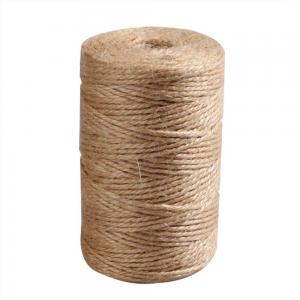 China YILIYUAN ROPE 5 mm 6mm baler jute twine yarn rope 3ply roll Multifunction Twist Rope on sale