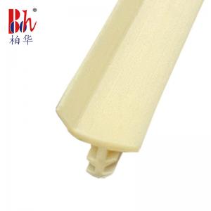 China Soft Rubber PVC Weather Stripping For Wooden Skirting Board 7*4mm factory
