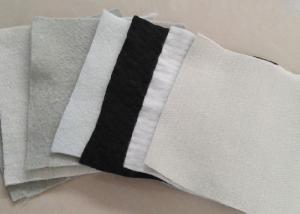 China Short Fiber And Long Fiber Non Woven Polyester Geotextile For Road Reinforced on sale