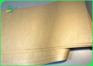 China 100% Oil - proof Food Industrial Use PE Coated Kraft Paper Roll 800 * 1100mm on sale