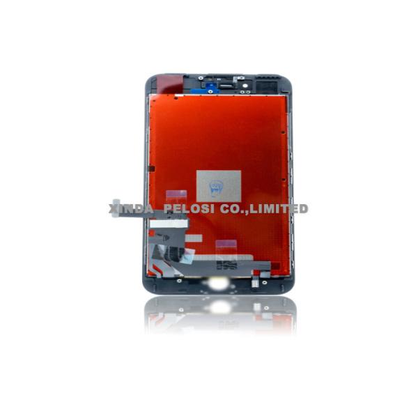Front Glass LCD Screen Replacement With Frame , Black Mobile LCD Display For