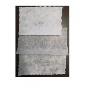 Gaoxin 25G Hard Chemical Bond Nonwoven Embroidery Backing Interlining for White Color
