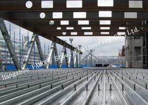 China Bondek Alternative Structural Steel Deck For Concrete Construction Formworks factory
