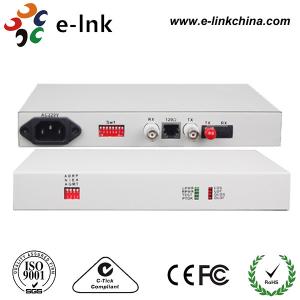 China 20km Optical Fiber Ethernet Media Converter Modem Protocol E1 Interface factory