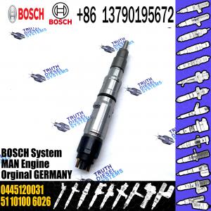 China Factory diesel nozzle assembly pump injector 0445 120 031 0445120031 for common on sale