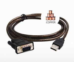 China USB TO RS232 Series Converter Cable with chipest on sale