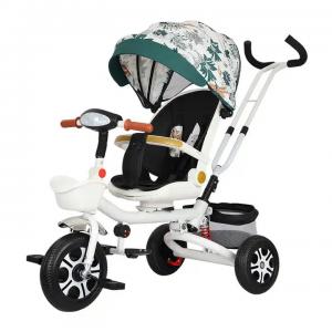 China Elegant 12inch Baby Stroller Tricycle Childs Push Along Trike Can Lie Down on sale