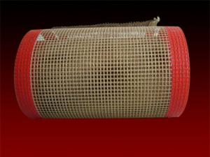China PTFE conveyor belts for textile infrared heaters  conveyor dryers and ovens 4*4mm open mesh factory