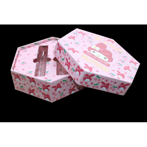 Empty Paper Custom Makeup Packaging Containers Special Shaped Customized