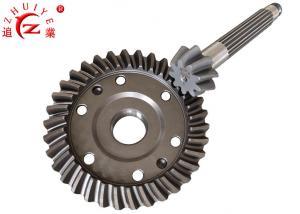 China Tricycle Gearbox Spare Parts / Crown Wheel Pinion Gear 20CrMnTi Material Made on sale