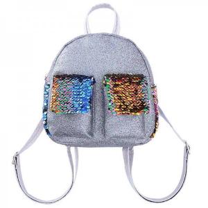 China cute girls mini sequins backpack unicorn lovely sequins backpack fashion blingbling factory