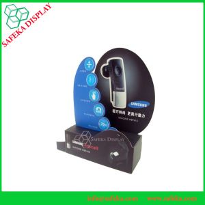 Buy cheap Table Top Counter LED floor display stand with hooks from wholesalers