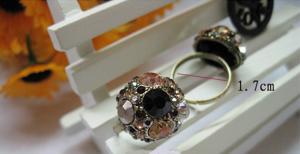 China Fashion Jewelry crystal ball women ring on sale