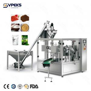 China Milk Powder Coffee Spices Premade Pouch Filling Machine High Speed on sale