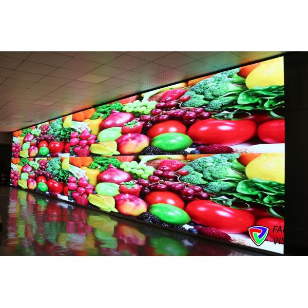 SMD2121 Lamp Type Small Pixel Pitch LED Display designed with Die-cast Aluminum Cabinet Material