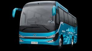 China 40 Seater King Long Travel Coach Buses CCC / VCA Certificate For Airport on sale