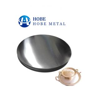 China 5.0mm Deep Drawing Aluminium Discs Circles 3000 Series Round Plate For Cookware on sale