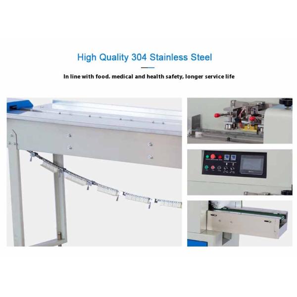 Automatic Flow Packing Machine Cookies Biscuit Packing Machine Biscuit Packaging Machine