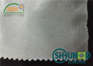 China 100% Polyester Fusible Knit Interfacing C5020Q Powder Dot Fusible Interfacing factory