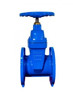 China Custom DN100 BS5163 Cast Iron Gate Valve 100mm Resilient Wedge factory