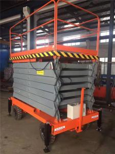 China Custom With Gradienter Make Sure More Banlance Aerial Mobile Scissor Lift on sale