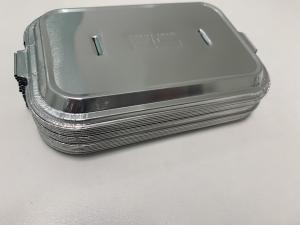 China Dust Free 320gsm Aluminium Foil Container Lids For Food Container factory