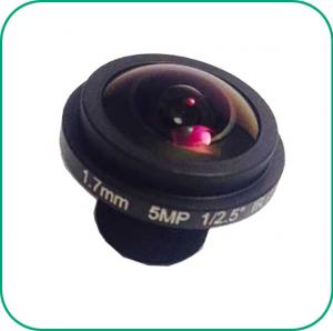 China 190 Degree Wide Angle Fish Eyes Lens 1/2.7'' Sensor Manual Focus / Fix Zoom on sale