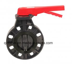 China PVC Butterfly Valve Pn16 with Customized Request and Normal Valve Stem on sale