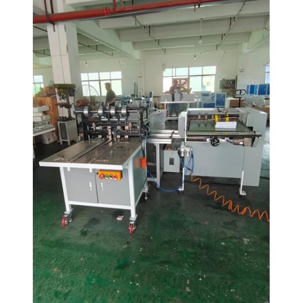 Automatic Notebook Book Paper Stapling Folding Binding Machine Brochure Wire Flat Saddle Stitching Machine Booklet Maker Machine