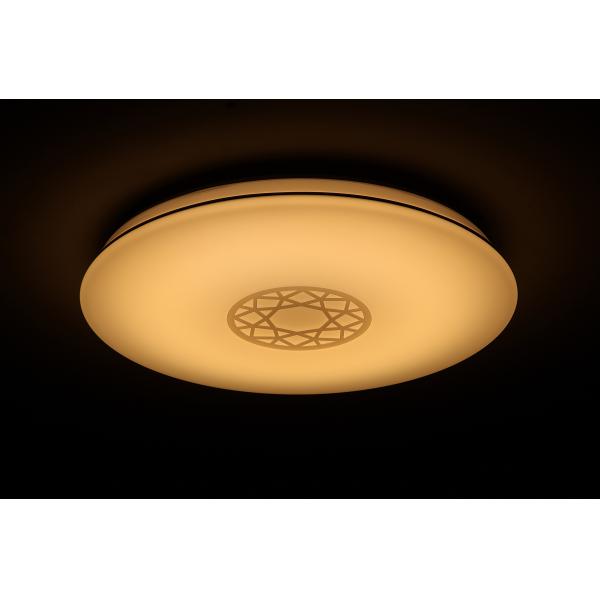 High Color Rendering Round Ceiling Lamp , 38W Modern Round Ceiling Light For Bedroom