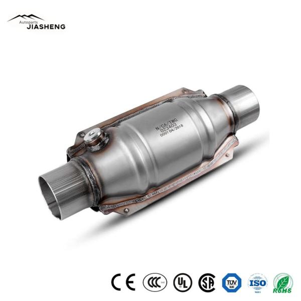 Universal 2.25&quot; Inlet/Outlet High Quality Stainless Steel Auto Catalytic Converter