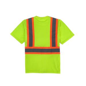 China Class 3 Hi Vis Fr Short Sleeve Shirts High Visibility Safety T Shirts Polo Shirts Reflective factory
