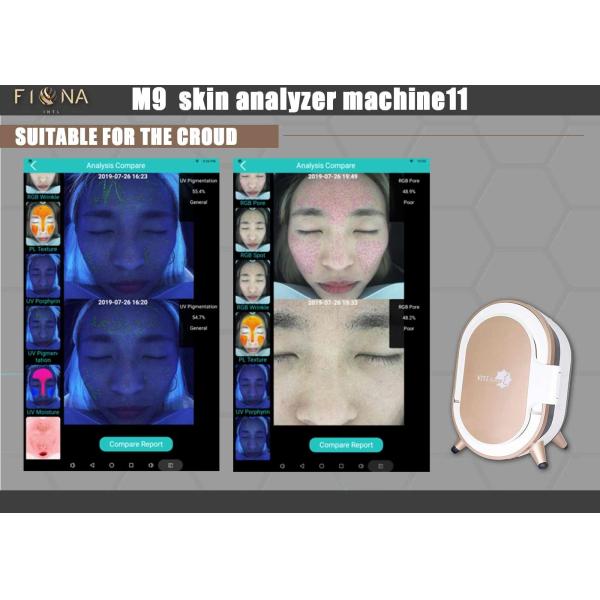 Smart RGB Magic Mirror Skin Analyzer Machine 3d Face Camera For Auto Skin Analysis