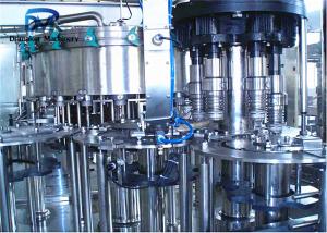 China High Precision Soda Bottling Machine With Plastic Cap In Cola Filling Plant factory