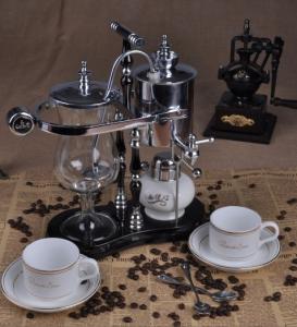 China Stainless Glass Syphon Coffee Maker Belgium Family Balance Siphon factory