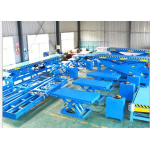Buy cheap Blue Man Lifting Use Mobile Scissor Lift 4.5m Max Height Safe And Reliable from wholesalers