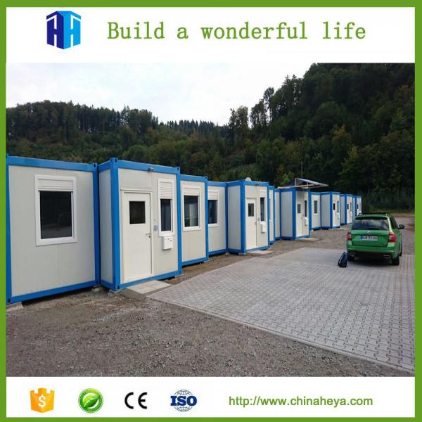 China 20 FT prefabricated cabin steel container house container worker's camp factory
