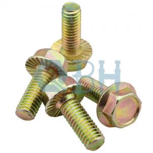 China Carbon Steel B18.2.1 GR2 Flanged Hex Head Bolt factory