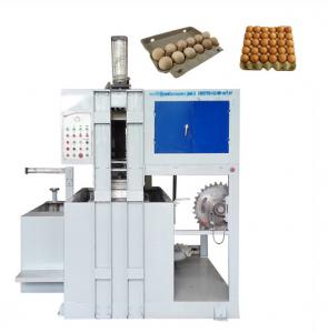 China 350pcs/Hr Automatic Small Egg Tray Making Machine With Egg Tray Dryer 1 Year Warranty on sale